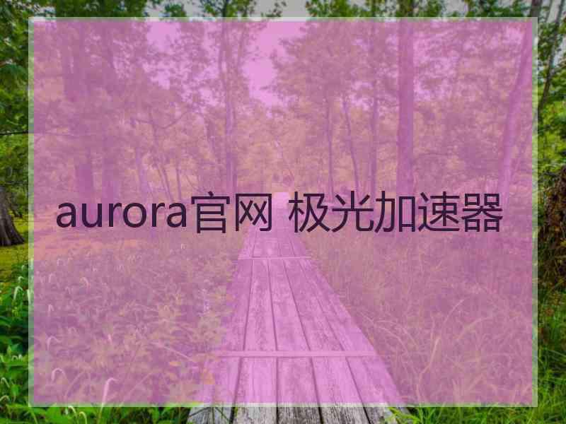 aurora官网 极光加速器