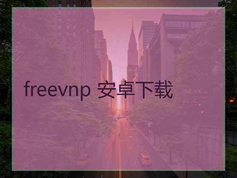 freevnp 安卓下载