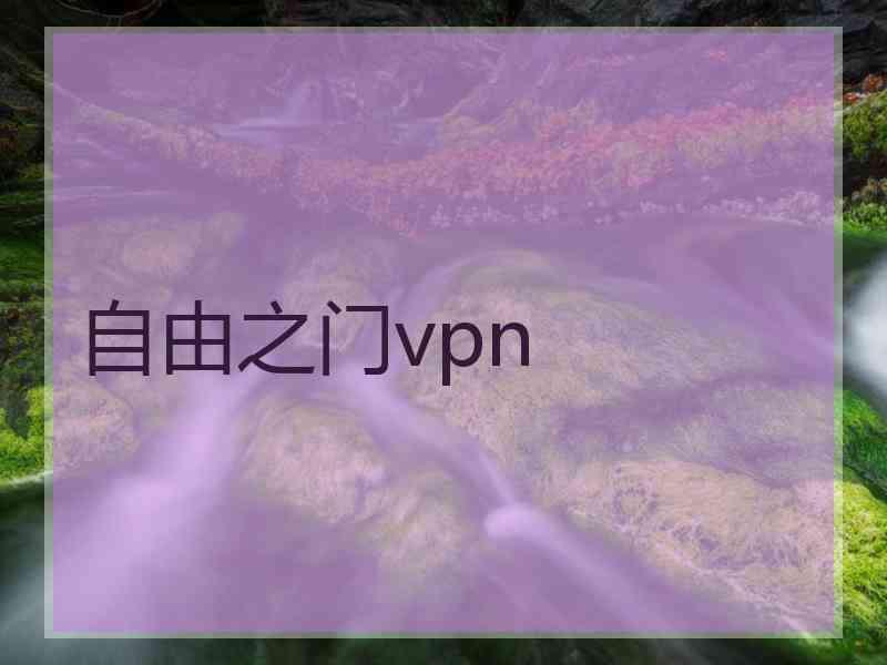 自由之门vpn