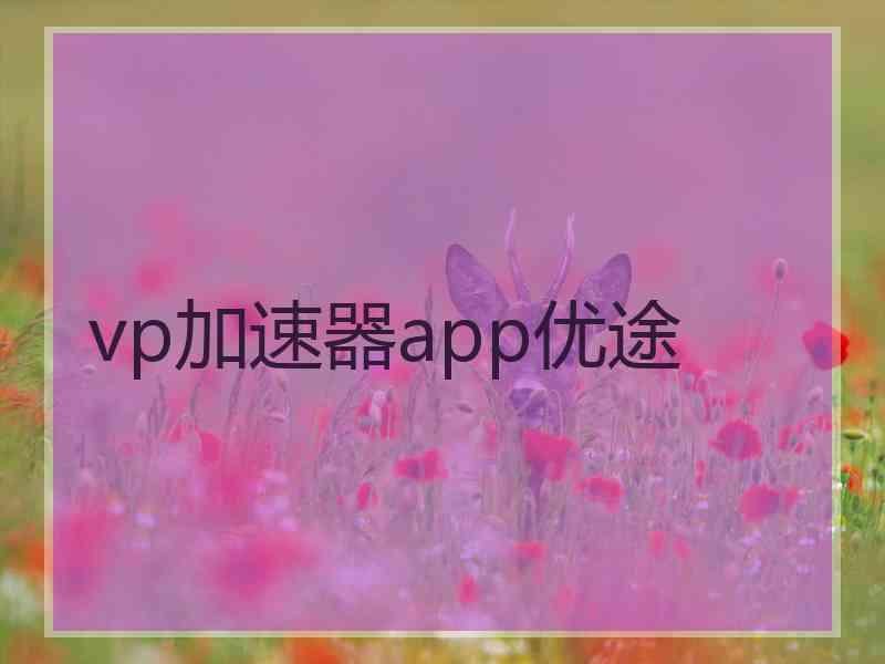 vp加速器app优途