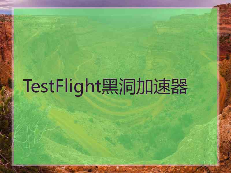 TestFlight黑洞加速器